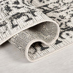 Outdoor rug - Varano Fuera Black/White