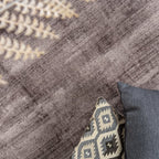 Round Viscose Rug - Pearl Grey