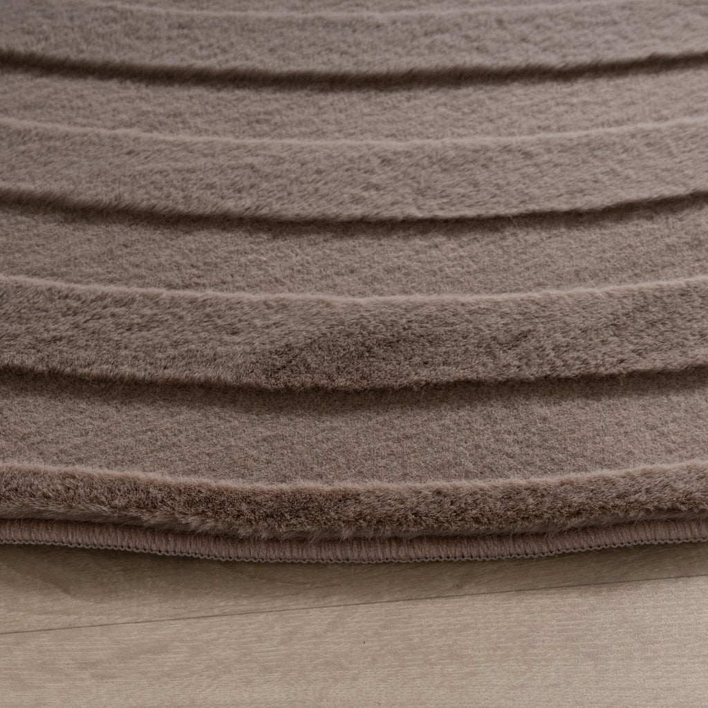 Irregular Rug - Flowy Lines Taupe