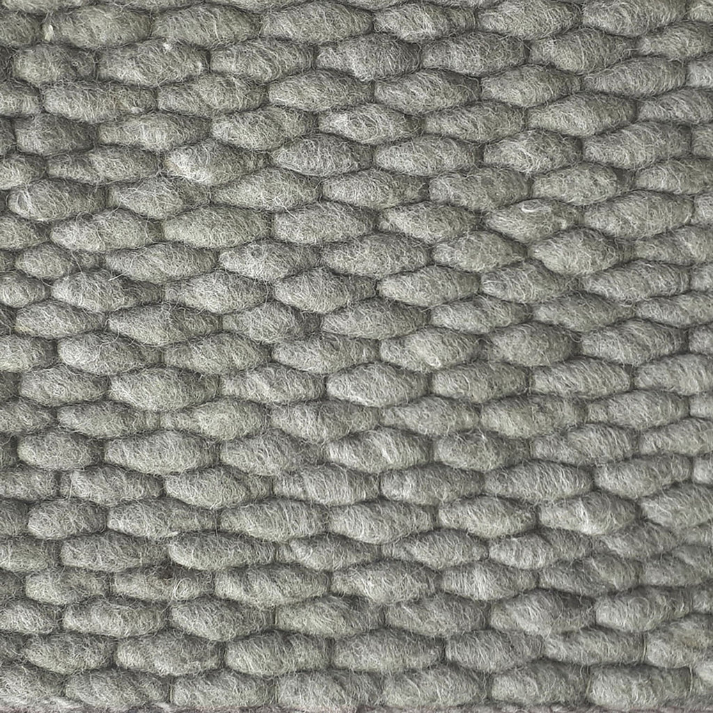 Wool floor rug made to measure - Genua Green/Grey 456
