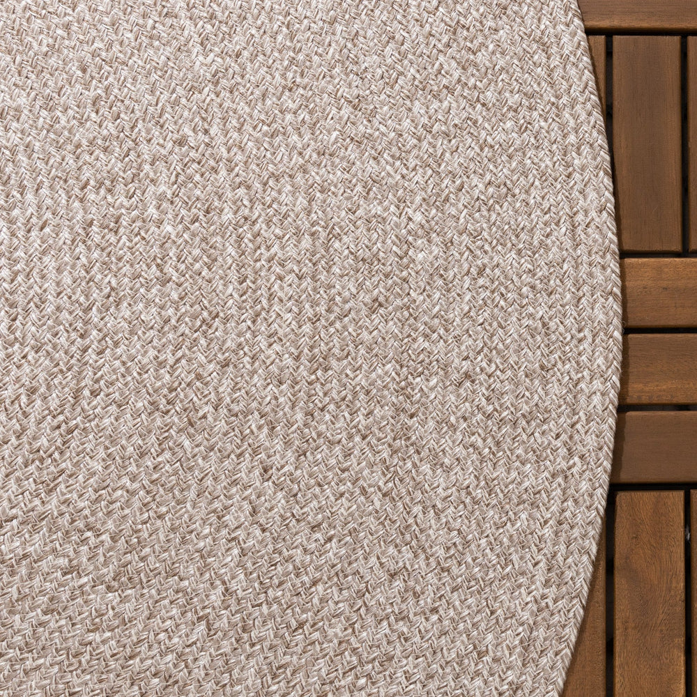 Round Jute Outdoor Rug - Bali Cream