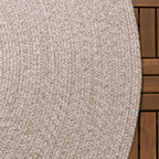 Round Jute Outdoor Rug - Bali Cream