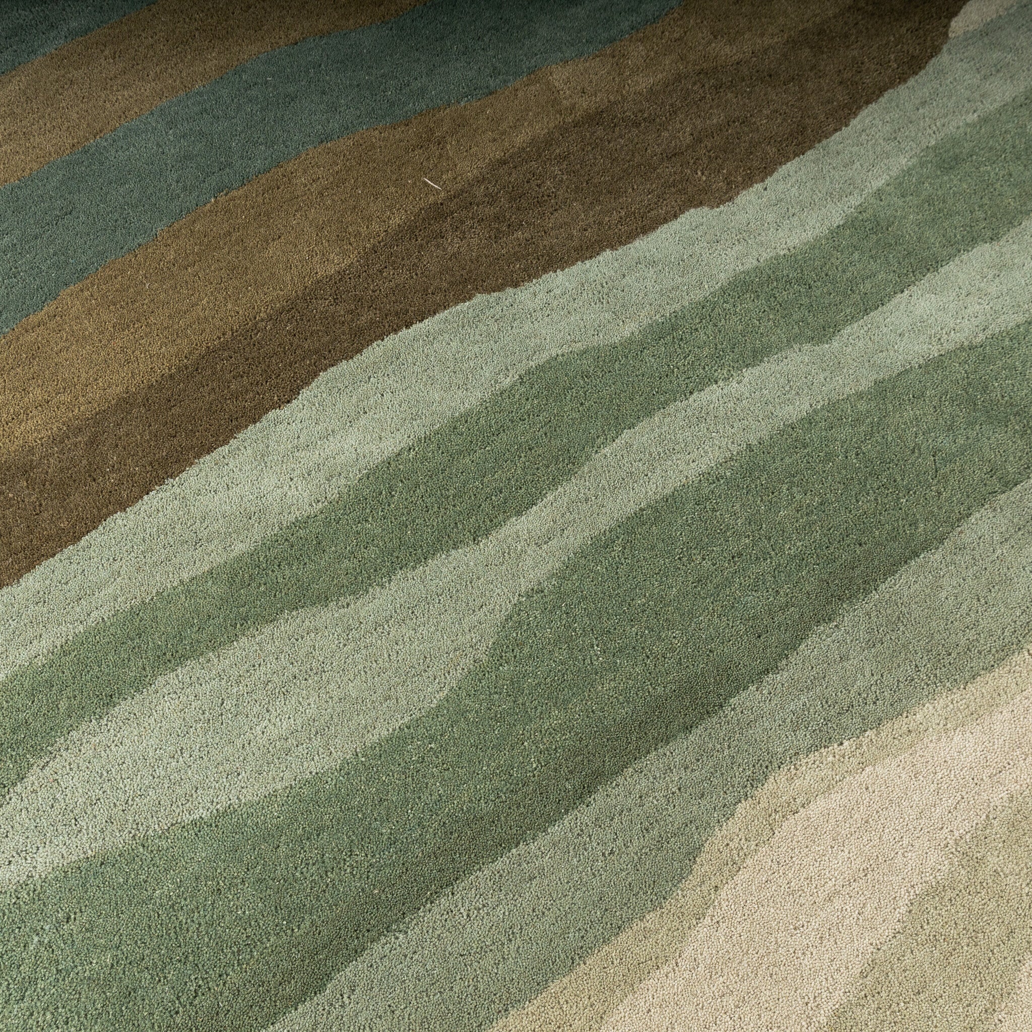 Round Wool Rug – Liora Green
