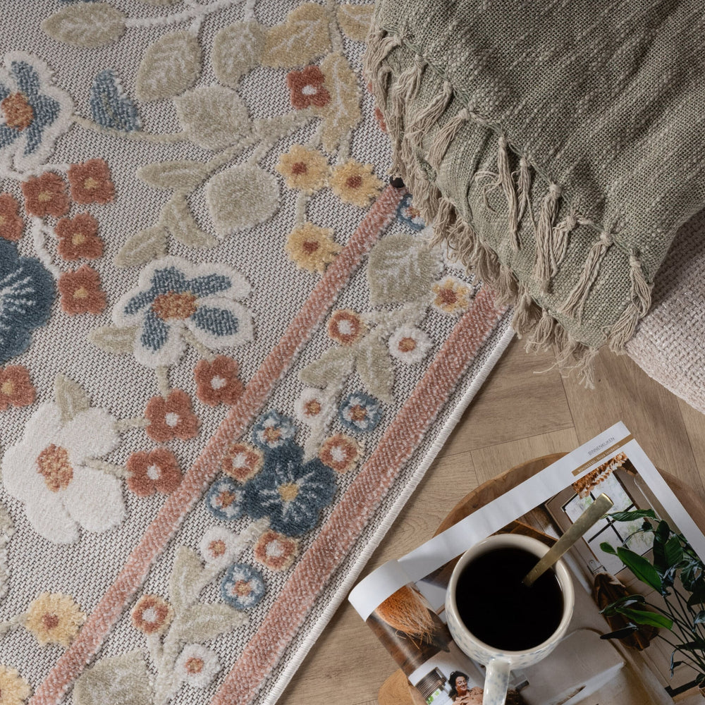 Indoor Outdoor Rug - Bloom Oriental Multicolour