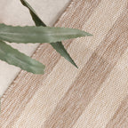In- & Outdoor Rug – Sierra Frame Beige/Cream