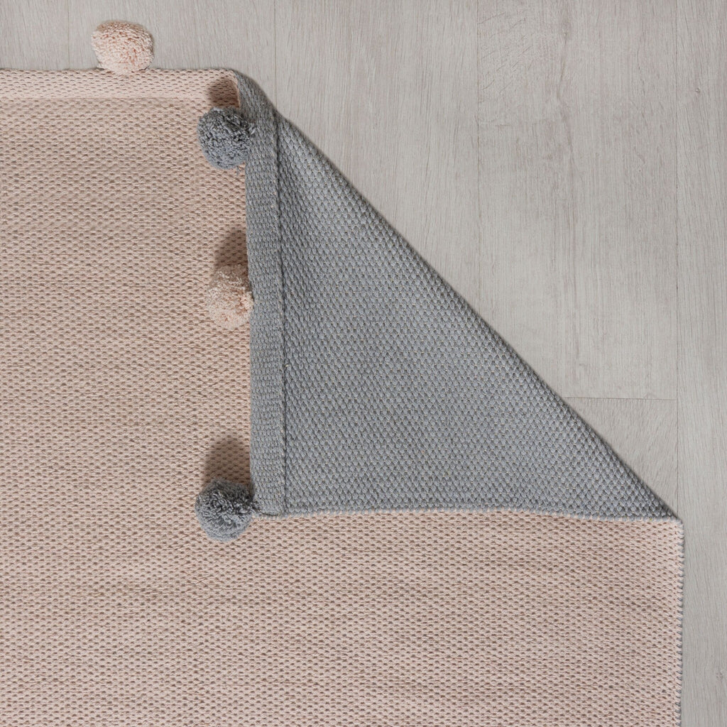 Play Mat - Pepito Fringe Pink/Grey