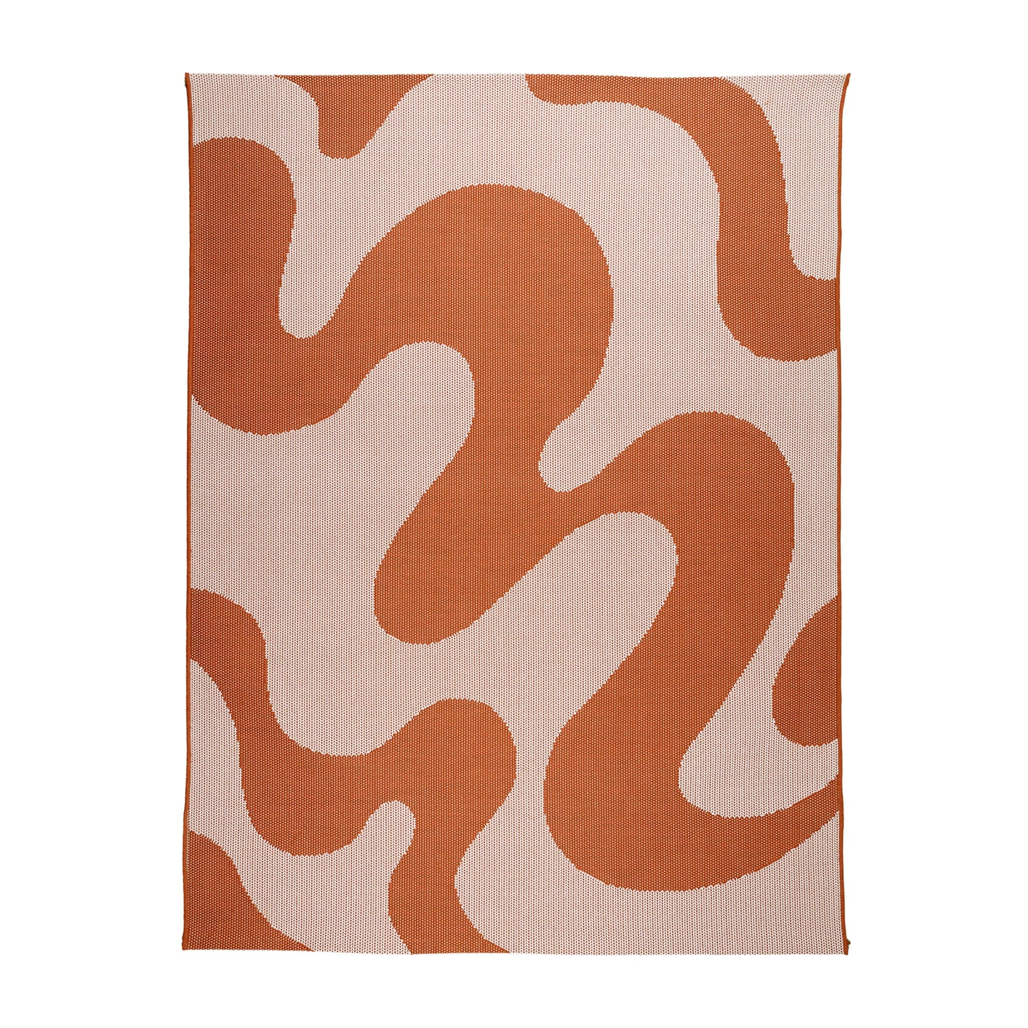 Outdoor Rug - Summer Swirl Terracotta