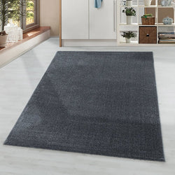Low-pile floor rug - Smoothly Anthracite