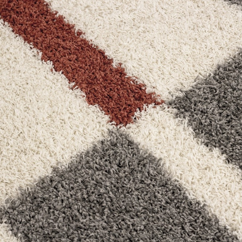 High-Pile Stair Runner - Gala Terra