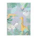 Kids Rug - Jungle Giraffe Multicolour