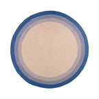 Round Indoor Outdoor Rug - Florence Blue