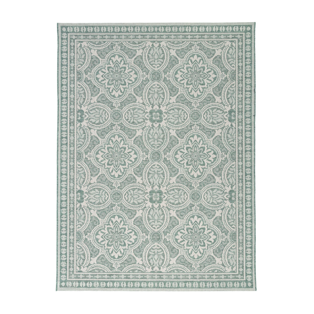 Outdoor Rug - Summer Oriental Green