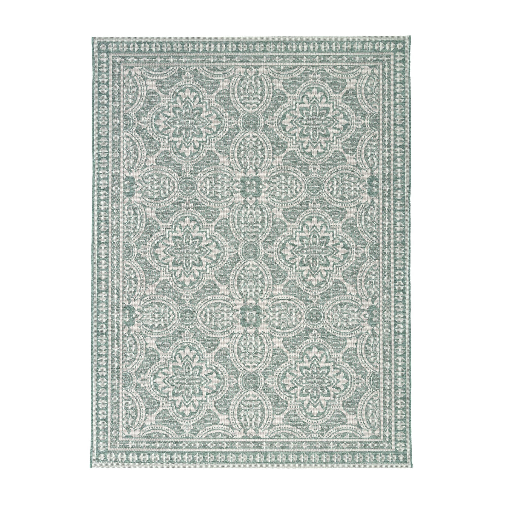 Outdoor Rug - Summer Oriental Green