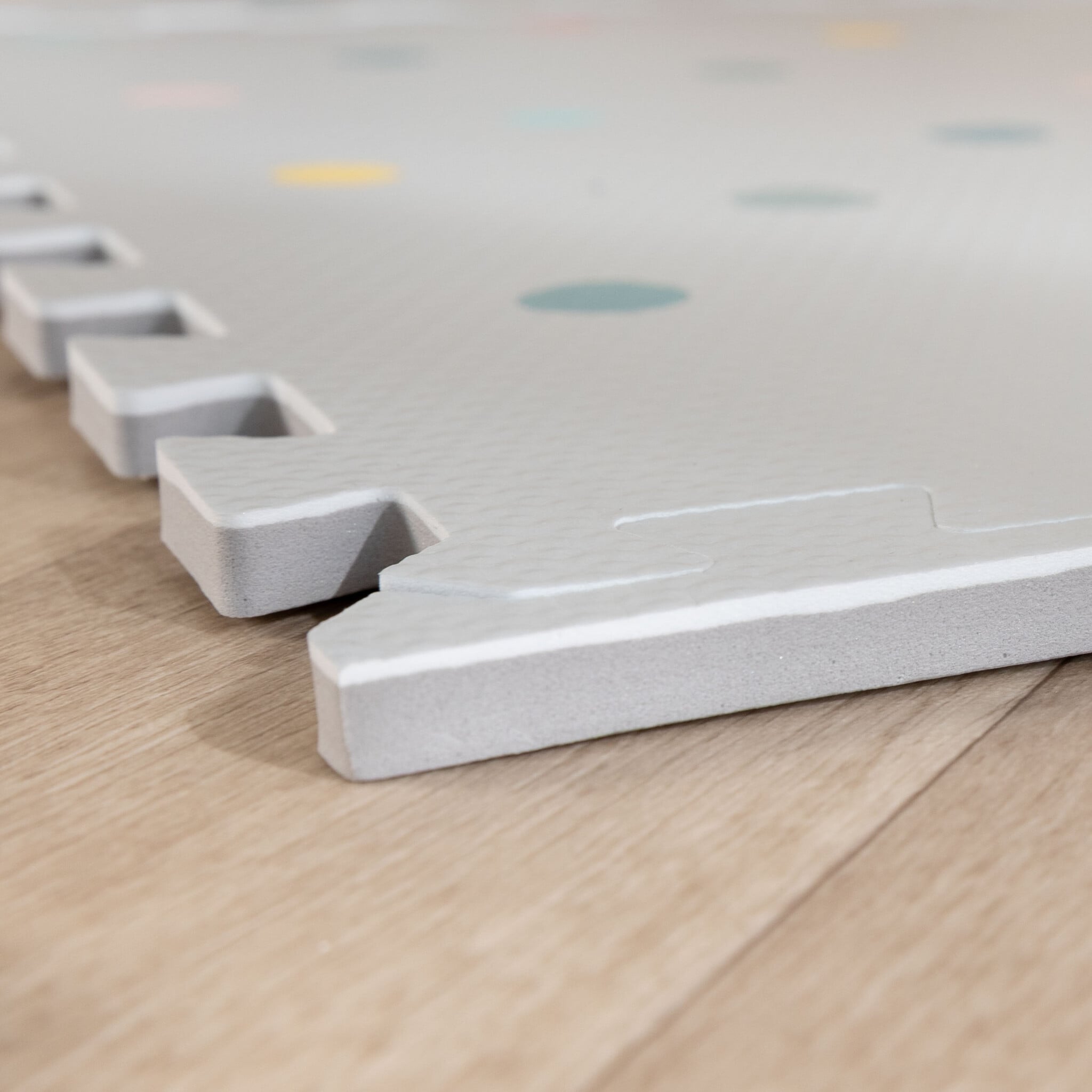 Foam Puzzle Mat - Alfie XL Dots Light Grey