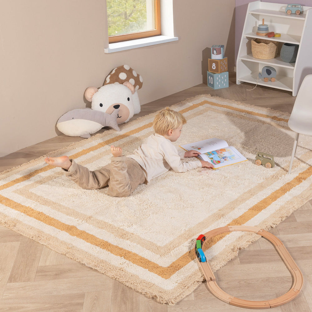 Washable kids rug - Milo Beige