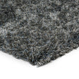 Shaggy floor rug - New Paulo Anthracite 211