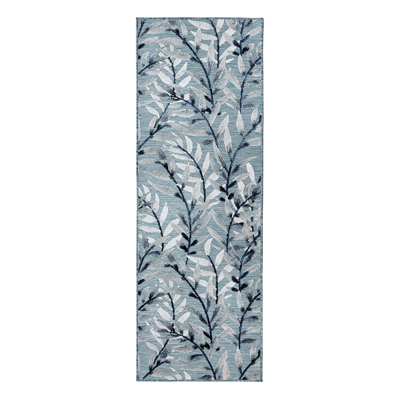 Balcony rug - Plazo Willow Blue