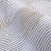 Round modern floor rug - Meditation Coral 9228 White