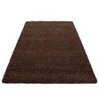 High-pile floor rug - Sade Brown