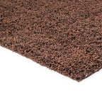 Wool rug - Berbero Lungo Brown 522