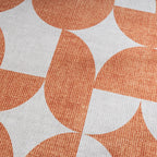 Abstract Outdoor Rug - Groovy Tiles Terra