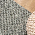 Wool Rug - Twist Green