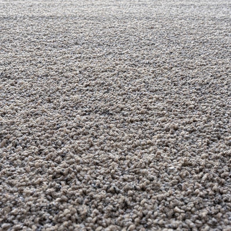 High-pile floor rug - Myla 7272 Grey/Beige