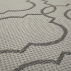 Retro outdoor rug - Floreno Milan Grey/Anthracite