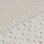 Wool floor rug - Pero Cream