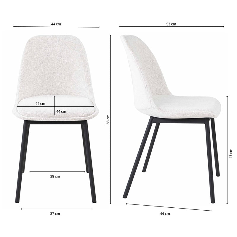Dining chair - Lana White