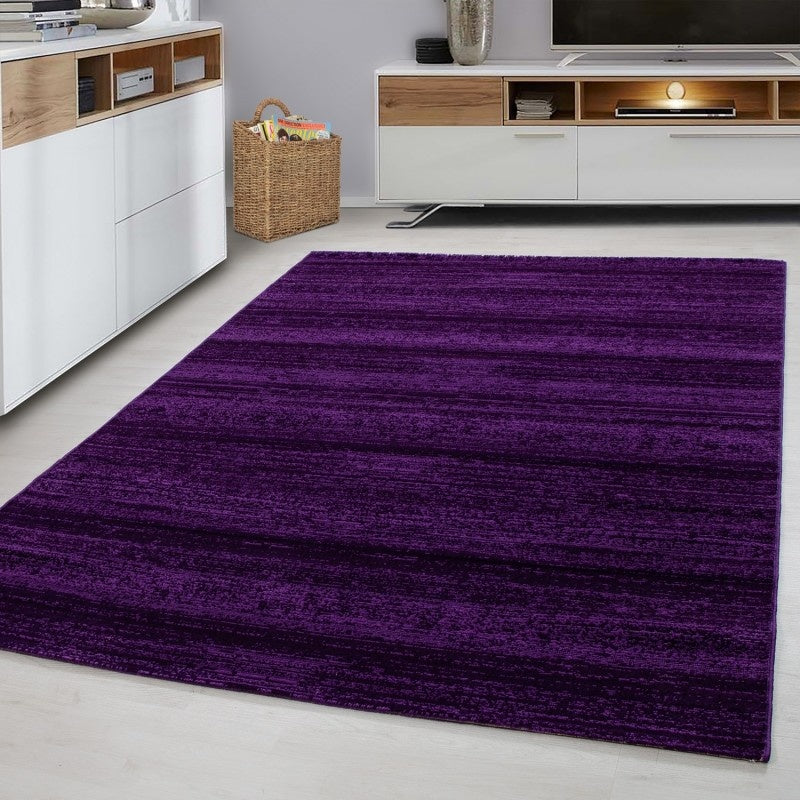 Modern floor rug - Plus Purple 8000