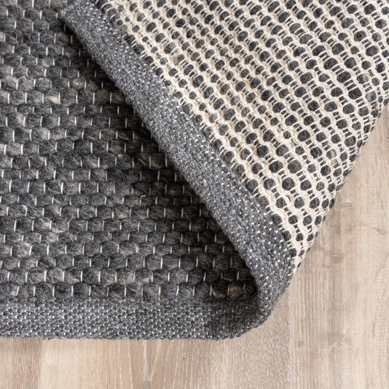 Wool Rug - Feline Anthracite/Blended