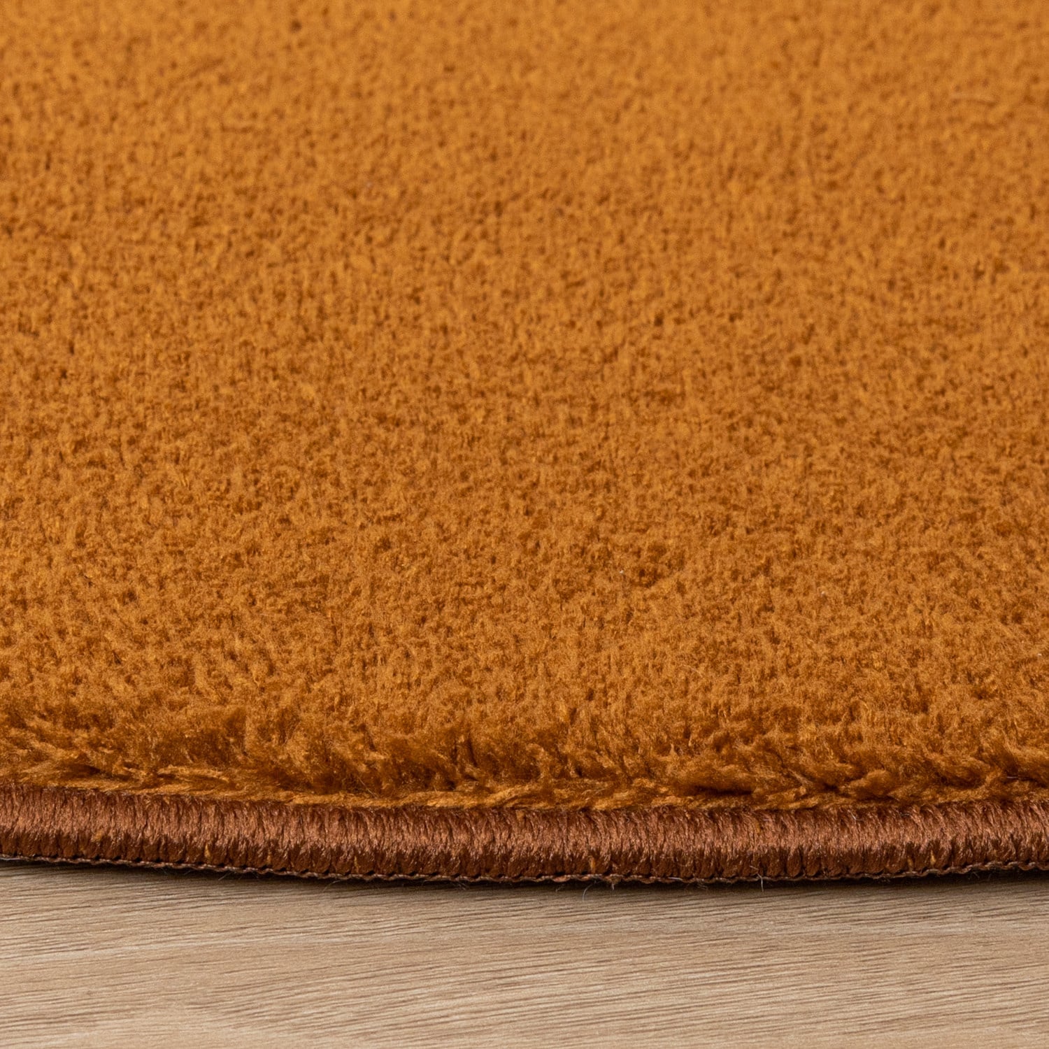 Round Washable Rug - Vivid Terra