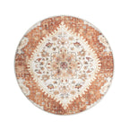 Round Vintage Outdoor Rug - Santo Mandala Terra