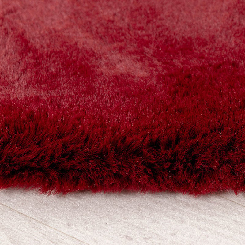 Kids Rug - Huggy Heart Red
