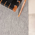 Outdoor Rug - Summer Tile Light Grey