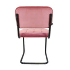 Chair Velvet - Ivy Pink