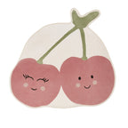 Washable Kids’ Rug – Berry Cherry Red