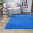 Washable Rug - Vivid Blue