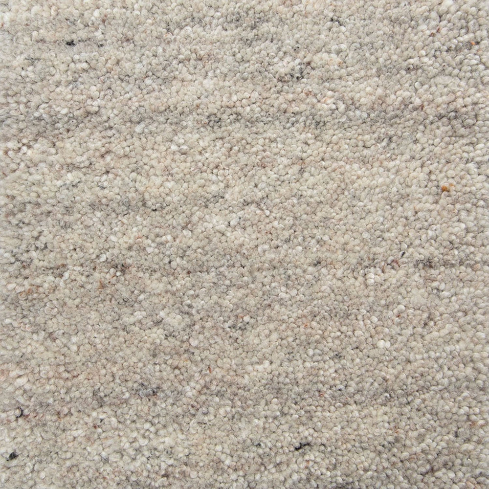Wool floor rug - New Berbero Beige 101