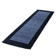 High-pile runner - Edge Blue