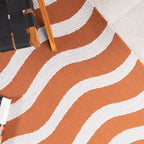 Outdoor Rug - Summer Waves Terracotta