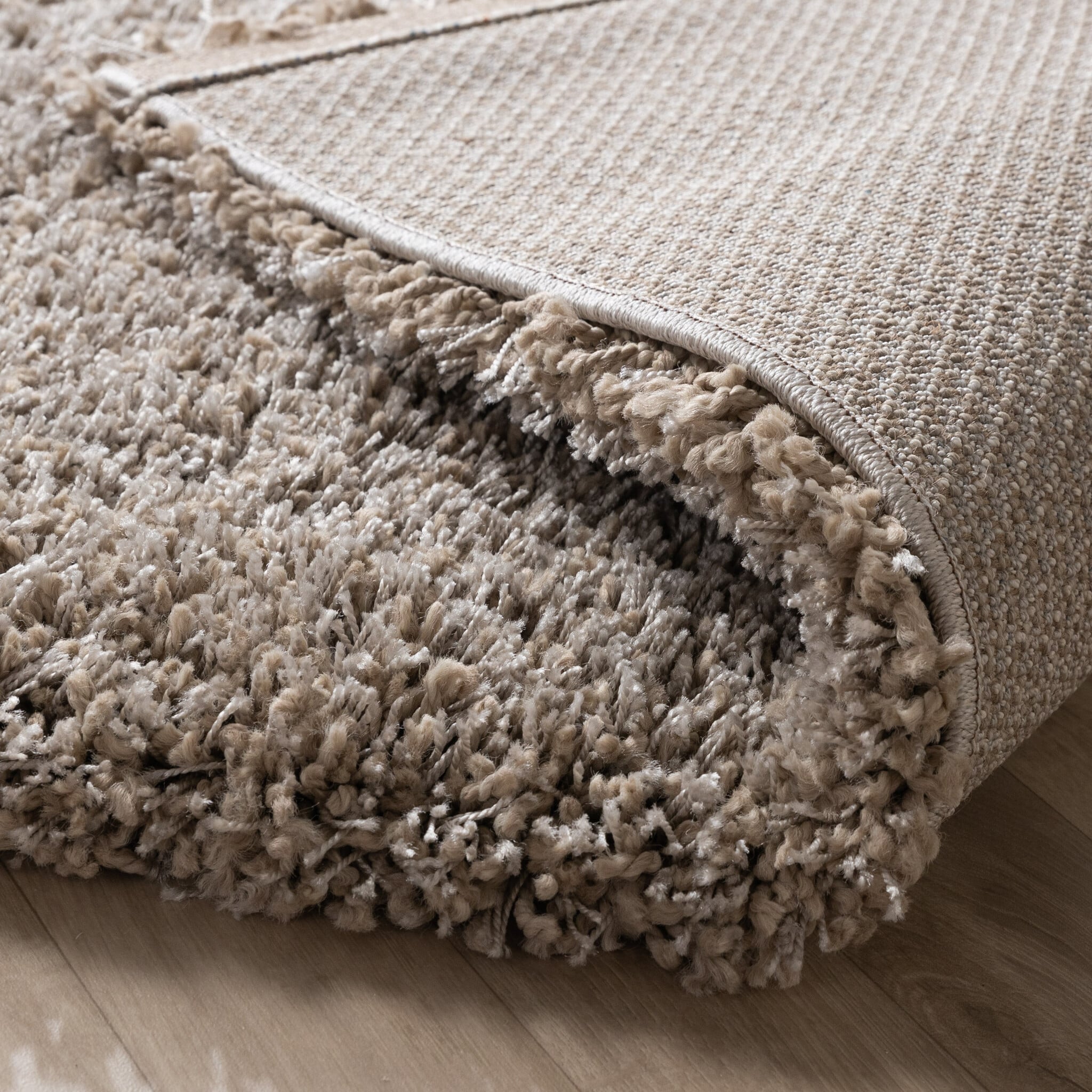 Luxury deep pile rug - Yves Taupe