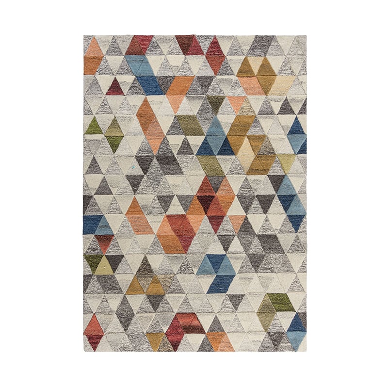 Graphic floor rug - Mado Amari Multicolor