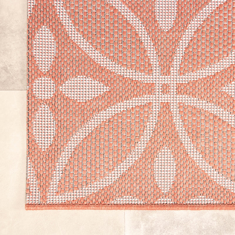 Outdoor Rug - Summer Pattern Pink