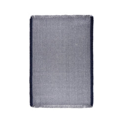 Wool floor rug - Quentin Blue