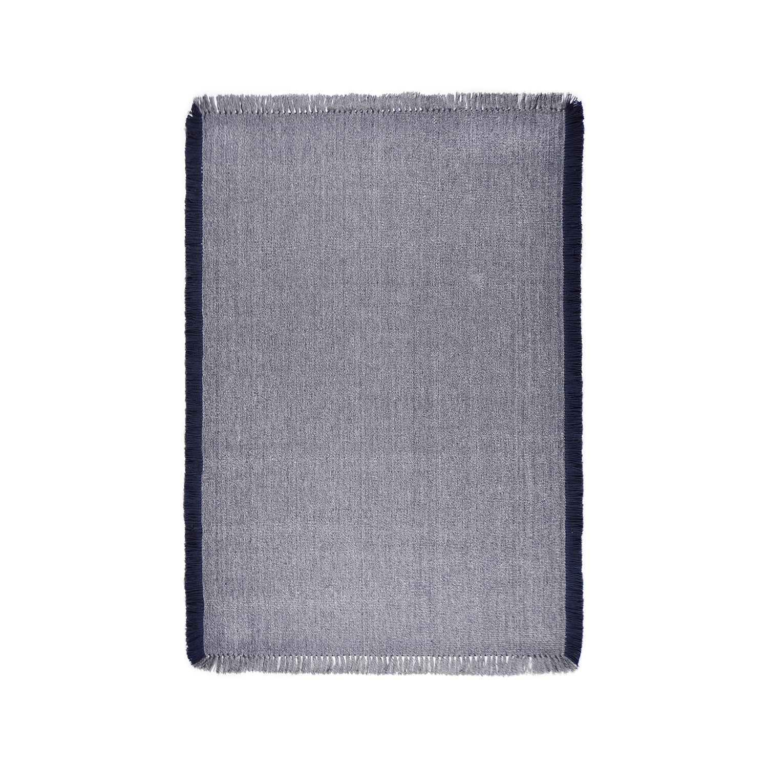 Wool floor rug - Quentin Blue