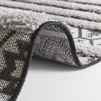 Scandinavian floor rug - Handira Sebou Grey