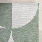 Outdoor Rug - Summer Shapes Green