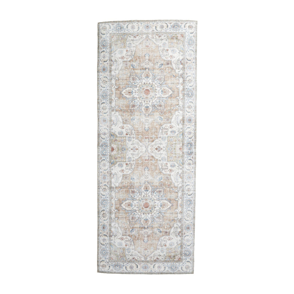 Washable Runner - Domingo Mandala Beige